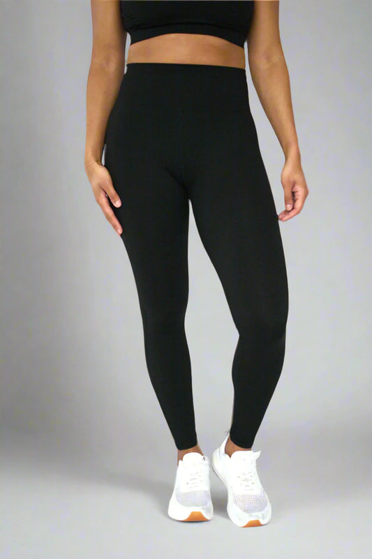 Black high waisted leggings